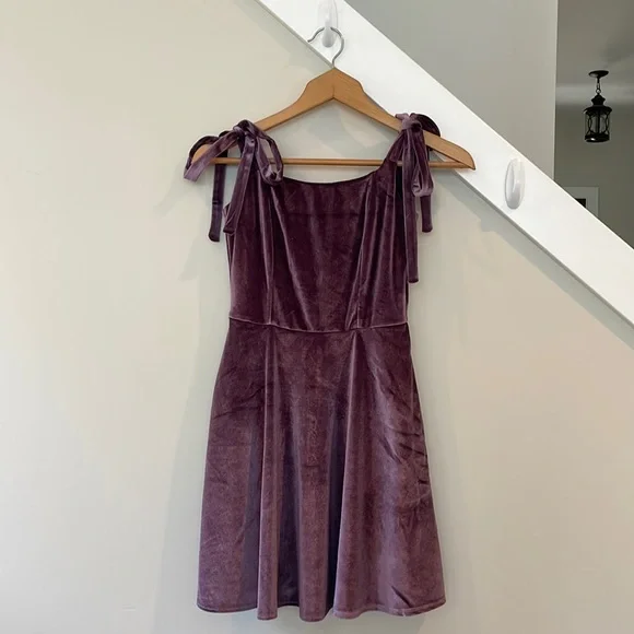 maeve tie strap mini dress Strapless Tie-Front Mini Dress